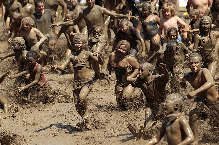 Mud day in Westland: Mud day in Westland