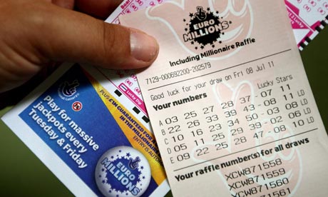  ... -breaking £161m EUROMILLIONS jackpot. Photograph: Dave Thompson/PA