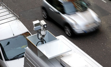 Congestion charge surveillance camera
