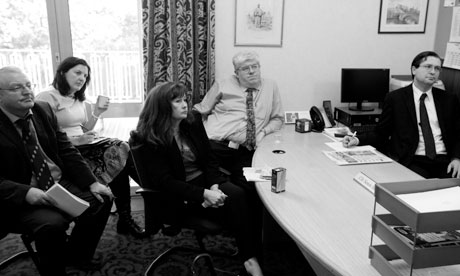 Councillors in Durham.