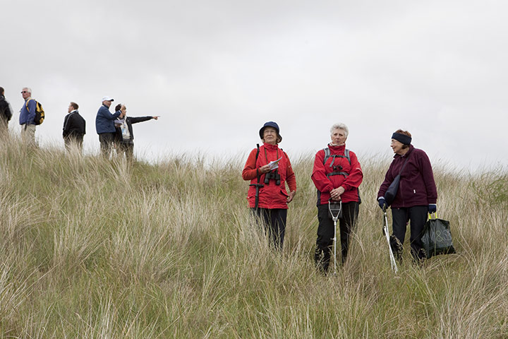 The Open: Spectators at the 2011 British Open golf
