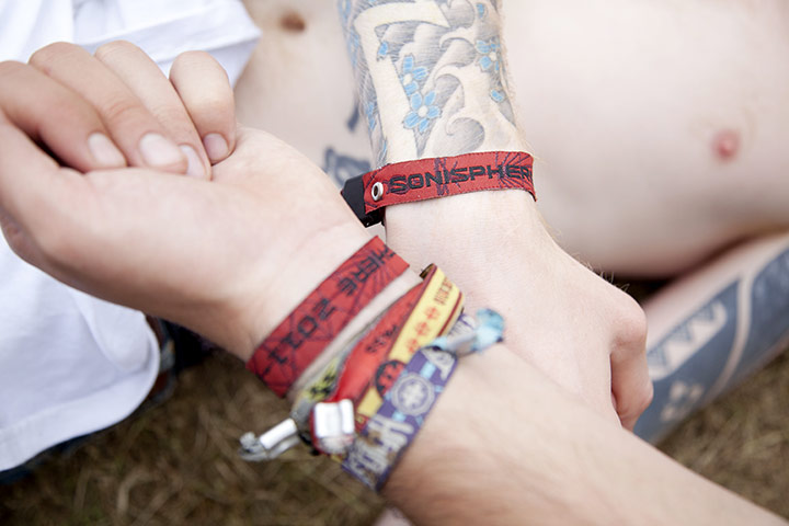 Sonisphere Festival: Sonisphere wristbands