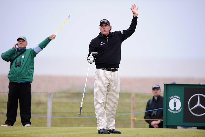 sport2: Open Golf day one