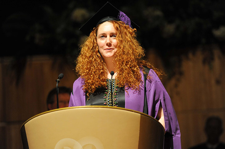 Rebekah Brooks Resigns: 20 July 2010: Brooks receives a fellowship award from LCC