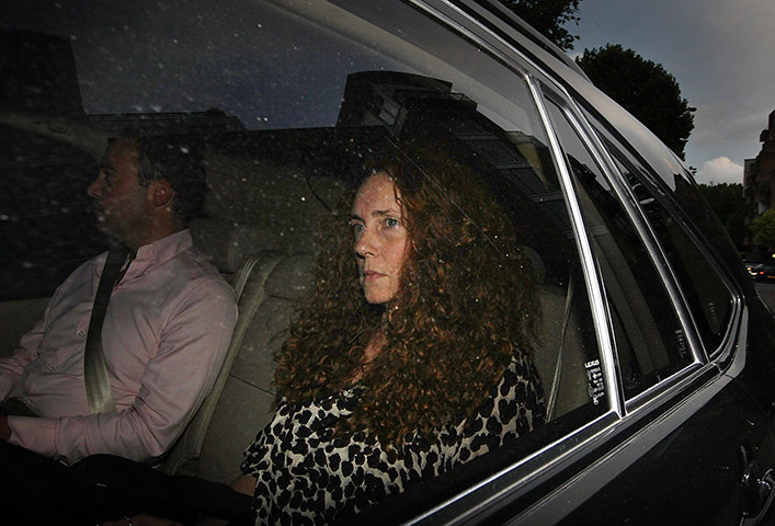 Rebekah Brooks update: 2011: Rebekah Brooks leaves the office of The News of The World