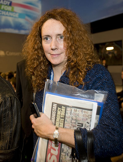 Rebekah Brooks update: 2009: Rebekah Brooks at Conservative Party annual conference, Manchester