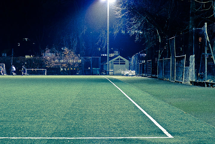 In Pictures: football pitch by Richard Brand