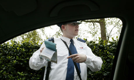 Traffic warden