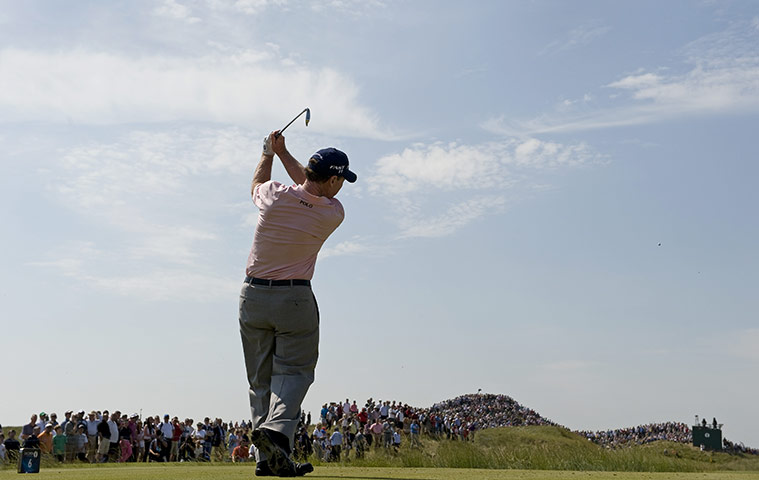 Tom Watson Hole in One: Tom Watson scores a hole in one on hole 6