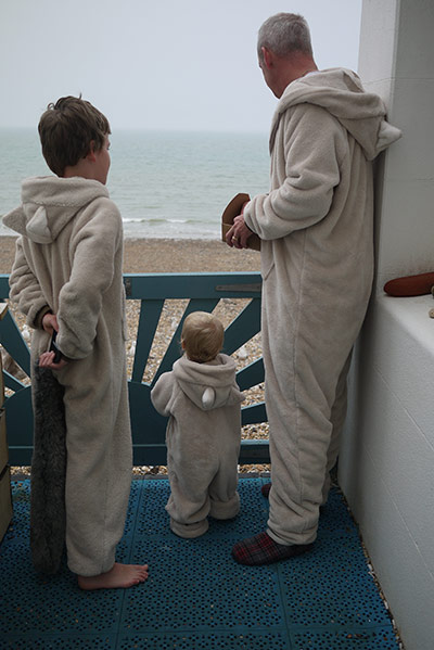 My Week: Zoe Ball's family feeding birds