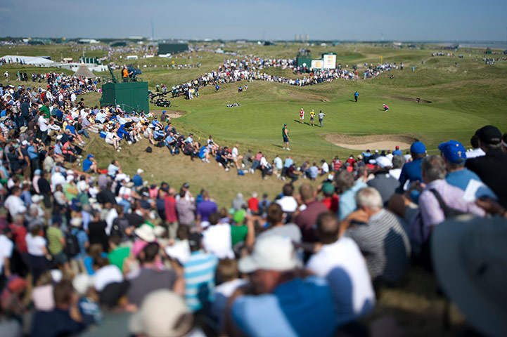 golf: Open Golf day two