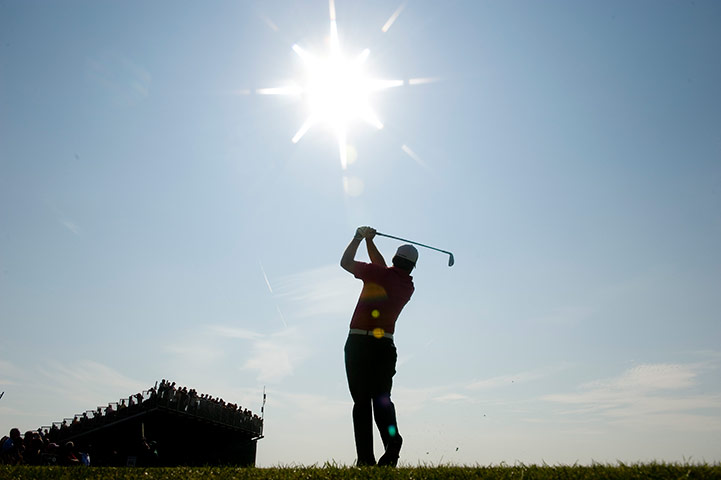 golf: Open Golf day two