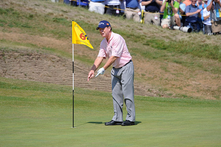 golf: Open Golf day two