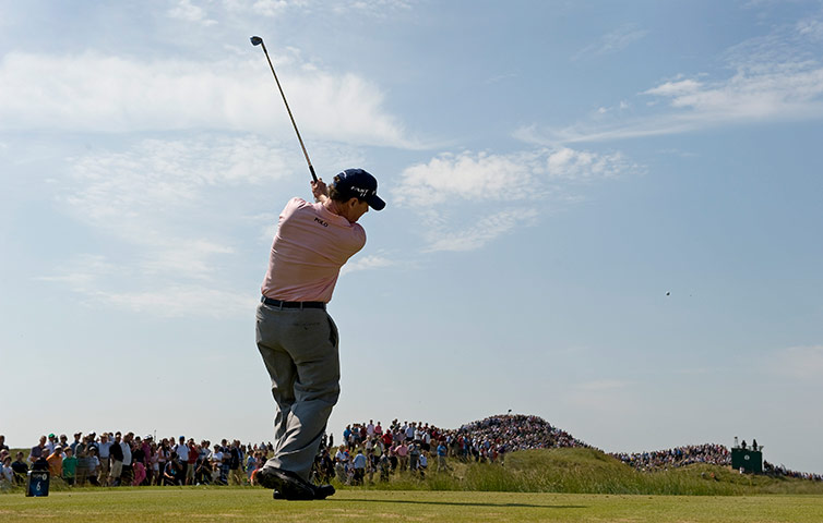 golf: Open Golf day two