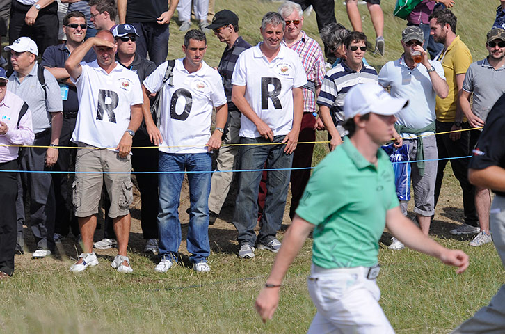 golf: Open Golf day two