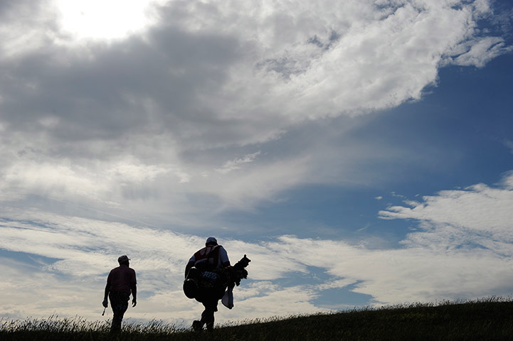 golf: Open Golf day two