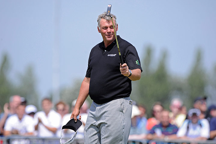 golf: Open Golf day two