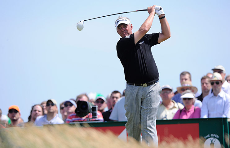 golf: Open Golf day two