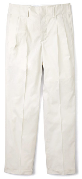 Key trends: trousers: Pleat front trousers