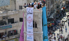 Protest in Hama, Syria