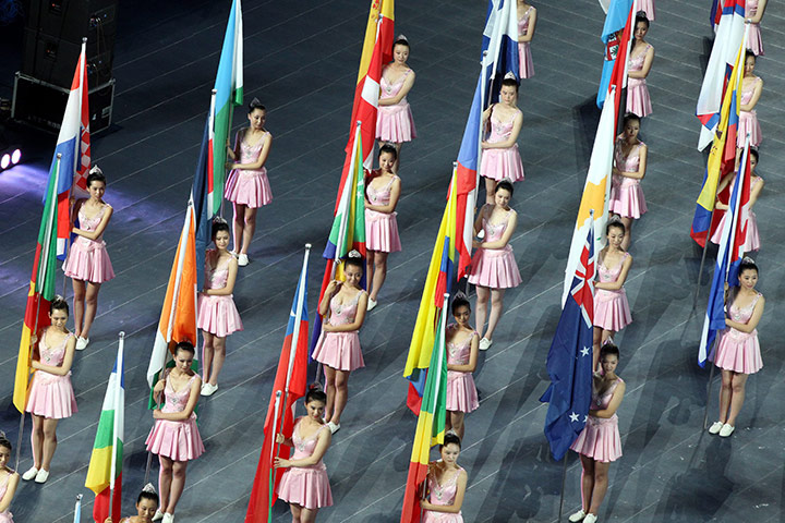FINA World Championships: Opening Ceremony Shanghai 2011 FINA World Championships