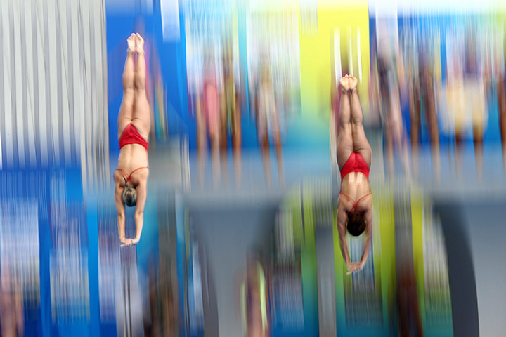 FINA World Championships: Arantxa Chavez and Laura Sanchez Shanghai 2011 FINA World Championships