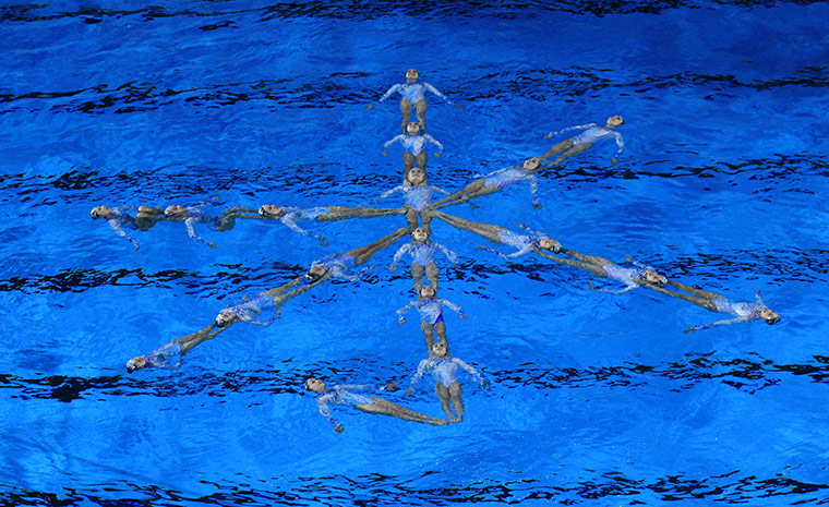 FINA World Championships: Opening ceremony at FINA Swimming World Championships in Shanghai, China