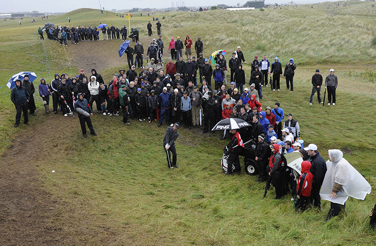 Day Three Open Jenkins: Open Golf day three Royal St. Georges Golf Club, Sandwich