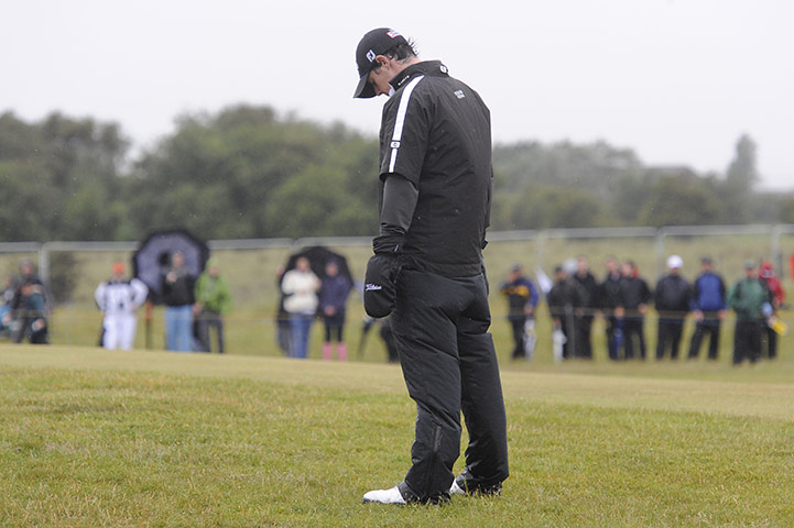 Day Three Open Jenkins: Rory McIlroy on the 4th Royal St. Georges Golf Club, Sandwich, Kent