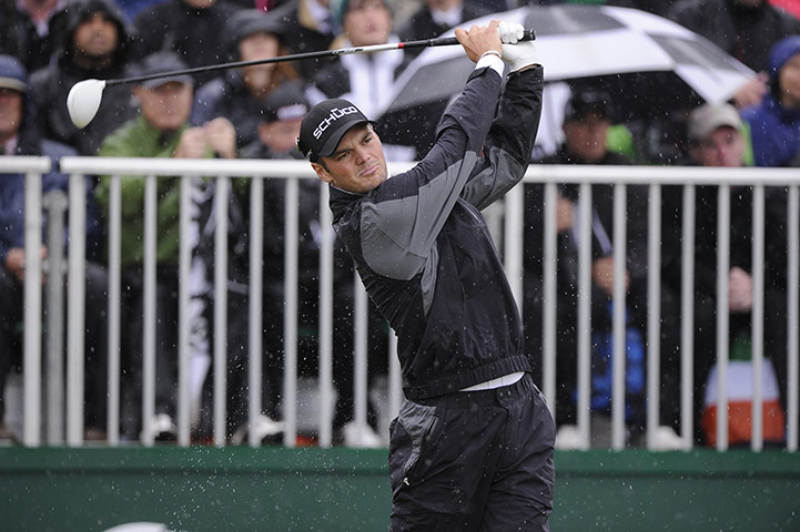 Day Three Open Jenkins: Martin Kaymer tees off the 1st Open Golf Royal St. Georges, Sandwich, Kent