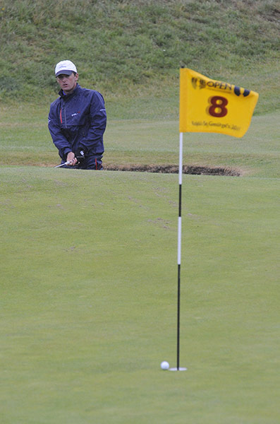 Day Three Open Jenkins: Charles Howell on the 8th - Open Golf Royal St. Georges, Sandwich, Kent