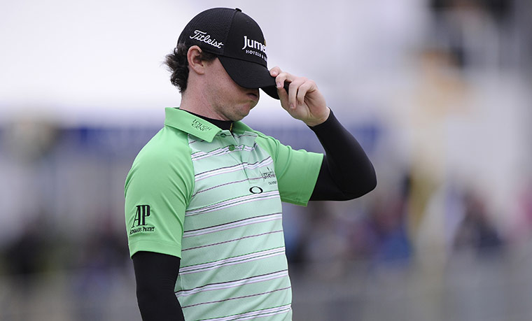 Day Three Open Jenkins: Rory McIlroy after his round - Open Golf Royal St. Georges, Sandwich, Kent