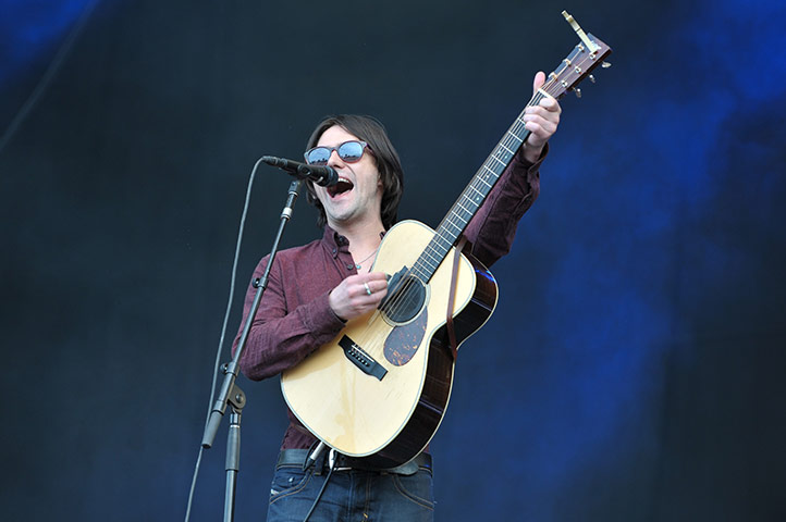 Latitude 2011: Conor Oberst of Bright Eyes performs during the first day of Latitude 