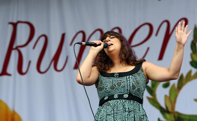 Latitude 2011: Rumer performs on the Obelisk Stage