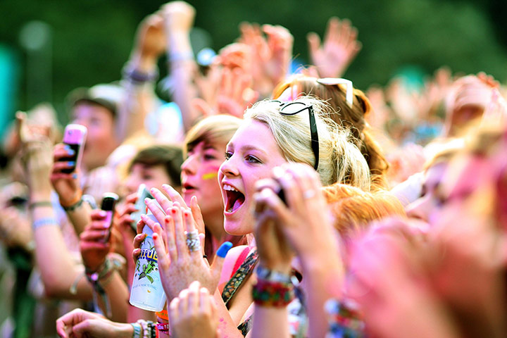 Latitude 2011: The crowd watch Paloma Faith perform on the Obelisk Stage 