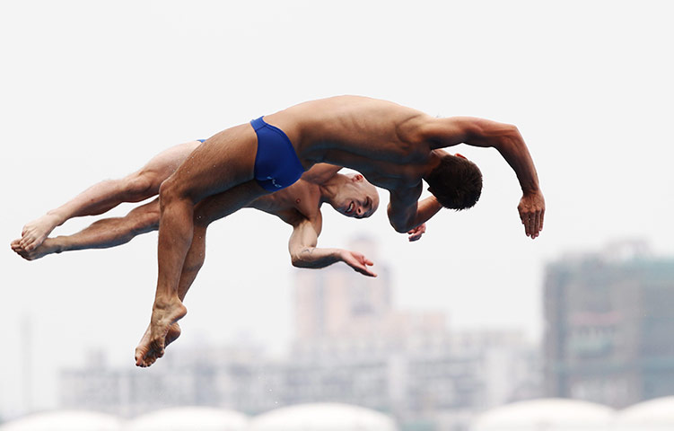 Days Two and Three FINA: Daley Shanghai 2011 FINA World Championships