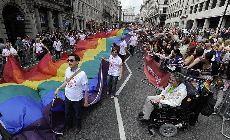 Gay Pride: Gay Pride Celebrates 40th Anniversary in London