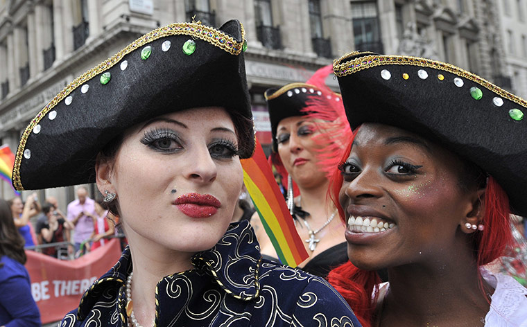 Gay Pride: Gay Pride Celebrates 40th Anniversary in London