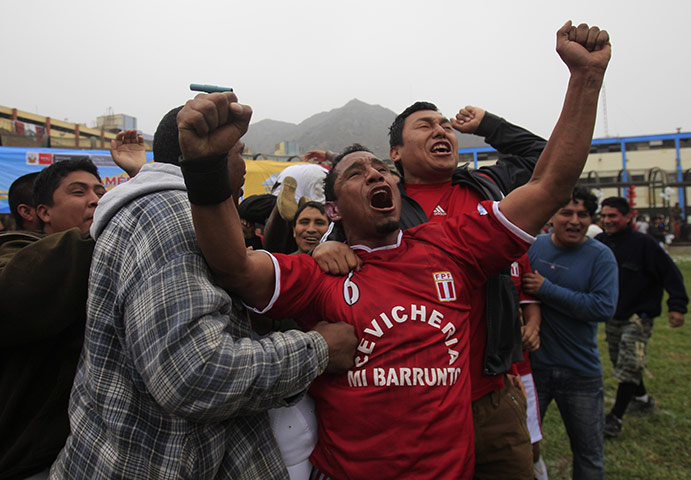 24 hours in pictures: Penitentiary Copa America football tournament
