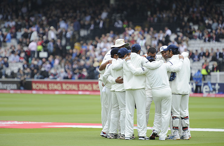 Eng v India 1st test: The Indian team to have a huddle before the start of play