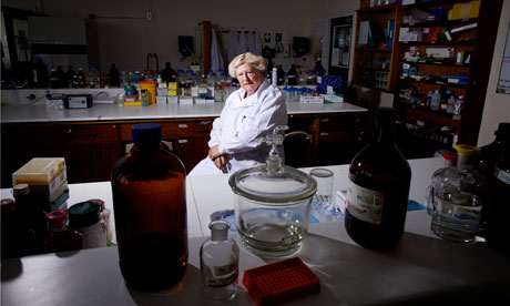 Professor Diana Anderson at the University of Bradford. Photograph: Christopher Thomond for the Guardian