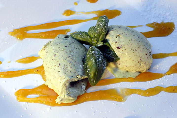 Off-taste awards: Basil ice-cream