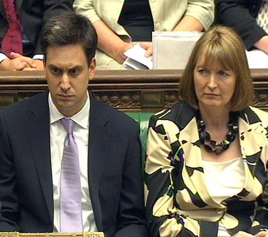 Off-taste awards: Harriet Harman in PMQs