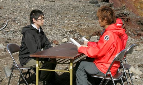 A Japanese job seeking student 