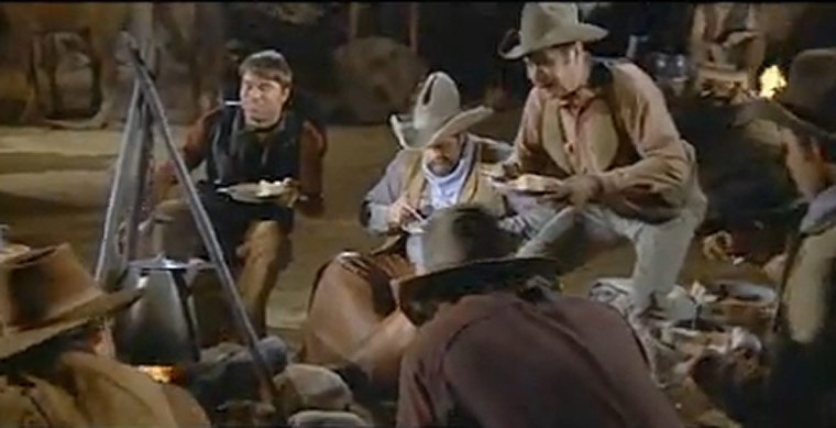 ten best: Camp fire scene from Blazing Saddles