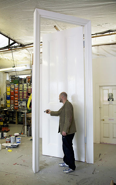 Gavin Turk: L’age D’or model, in Gavin Turk's studio