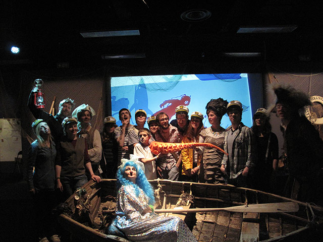 Gavin Turk: The House of Fairy Tales production of the Endangered Fish Race