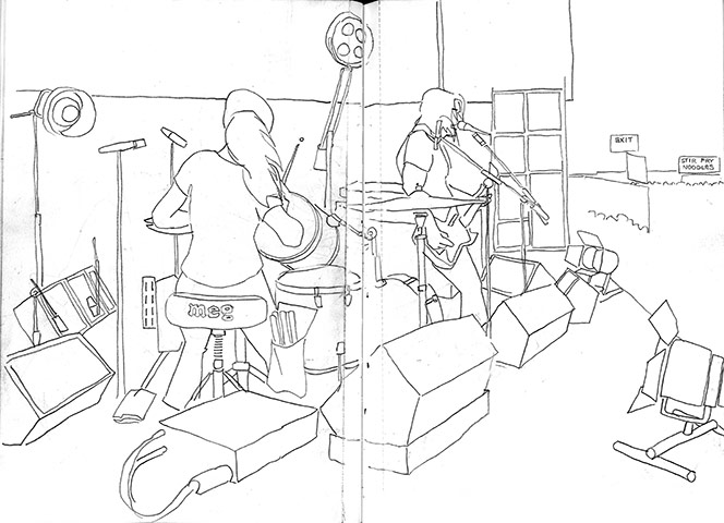 Artist & Repertoire: The White Stripes at Reading festival in 2004