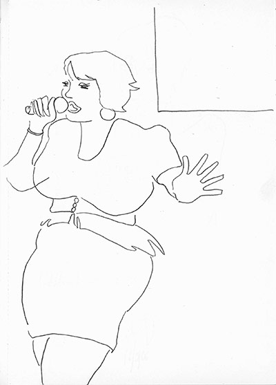 Artist & Repertoire: Beth Ditto in Austin, Texas in 2006.