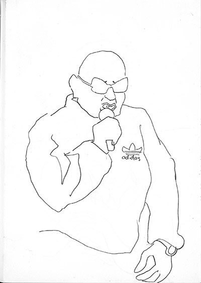 Artist & Repertoire: Shaun Ryder performs with Gorillaz 